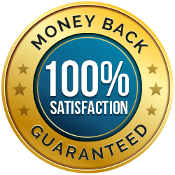 100% Money Back Satisfaction Guaranteed